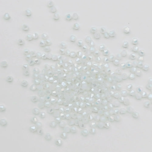 100PCS 4MM Shiny Faceted Austria Crystal Beads Bicone Beads Loose