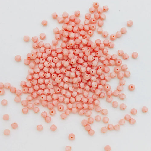 100PCS 4MM Shiny Faceted Austria Crystal Beads Bicone Beads Loose