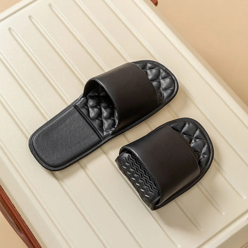Simple Foldable Slippers Eva Lightweight Travel Slippers Hotel Room