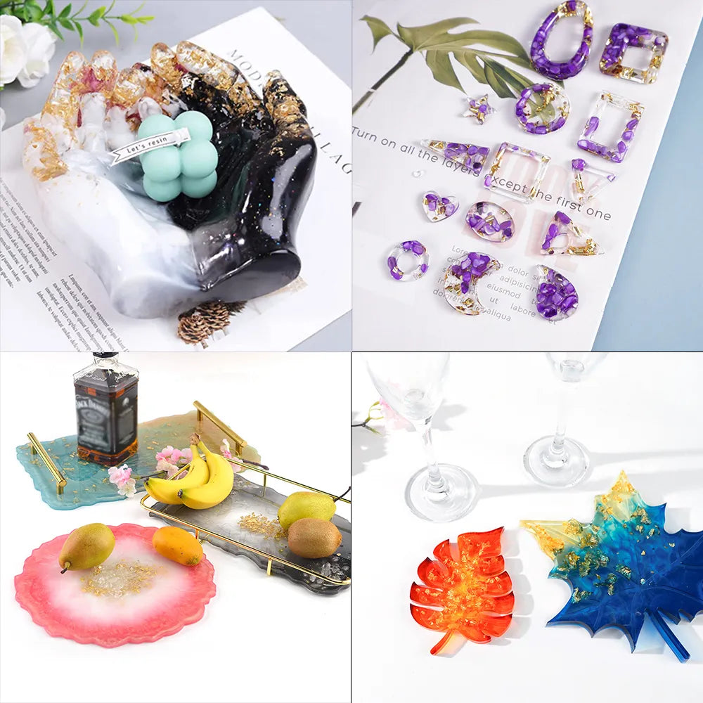 100sheets Imitation Gold Foil Paper Leaf Gilding DIY Epoxy Resin