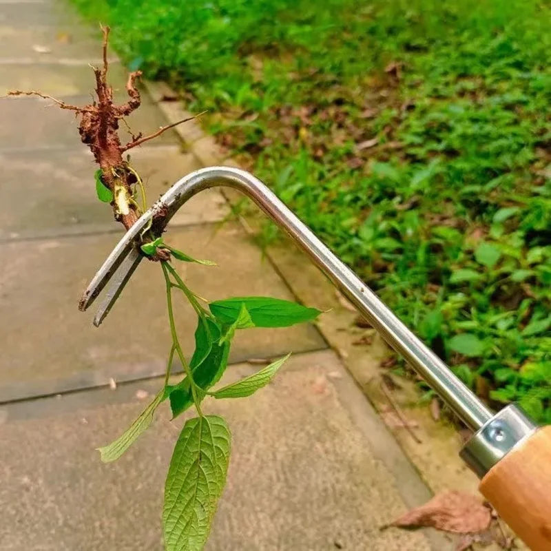Manual Weeding Machine Set: Mower Sickle + Road Crack Weeding Tool +