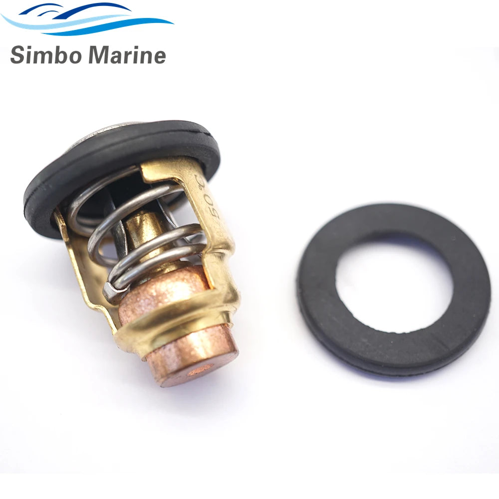 6E5-12411 Thermostat For Yamaha 2 Stroke 4 5 6 8 30 150 175 200 HP