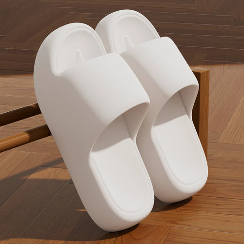 Unisex Non Slip Bathroom Home Slippers Soft Sole EVA Pillow Slides