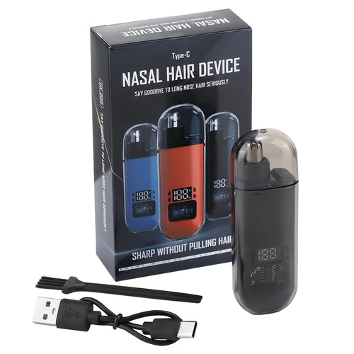 Electric Nose Hair Clipper Rechargeable Automatic Shaving Nose Trimmer