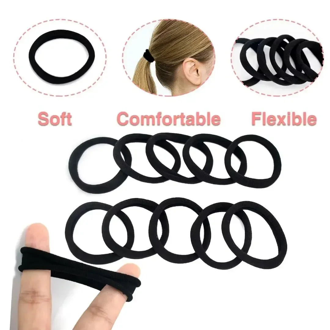 30-200pcs Hair Accessories for Women girl Basic Hair Bands Headband