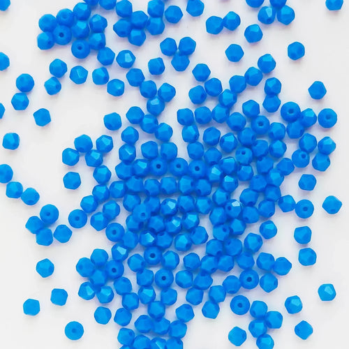 100PCS 4MM Shiny Faceted Austria Crystal Beads Bicone Beads Loose