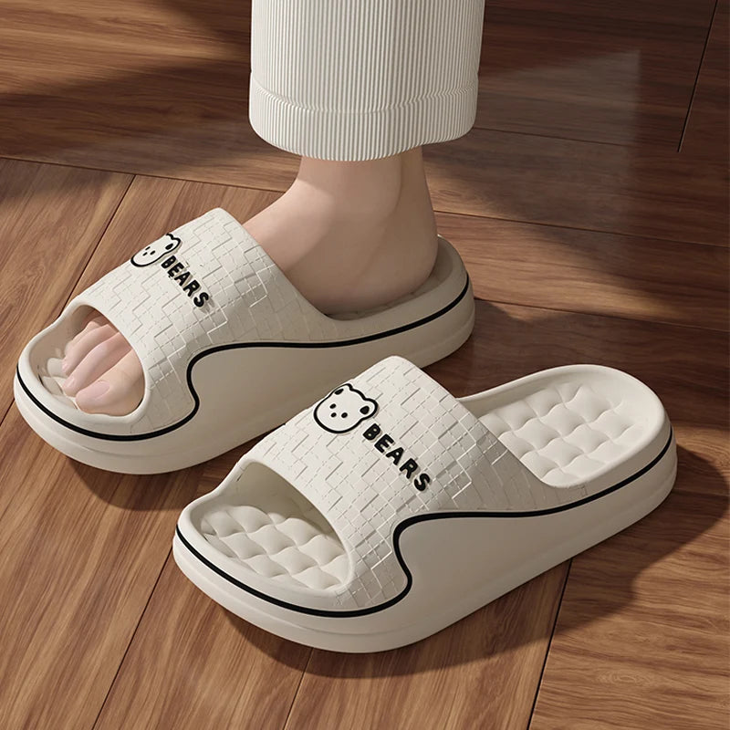 Women's Home Slippers Cute Cartoon EVA Indoor Home Bathroom Sandals
