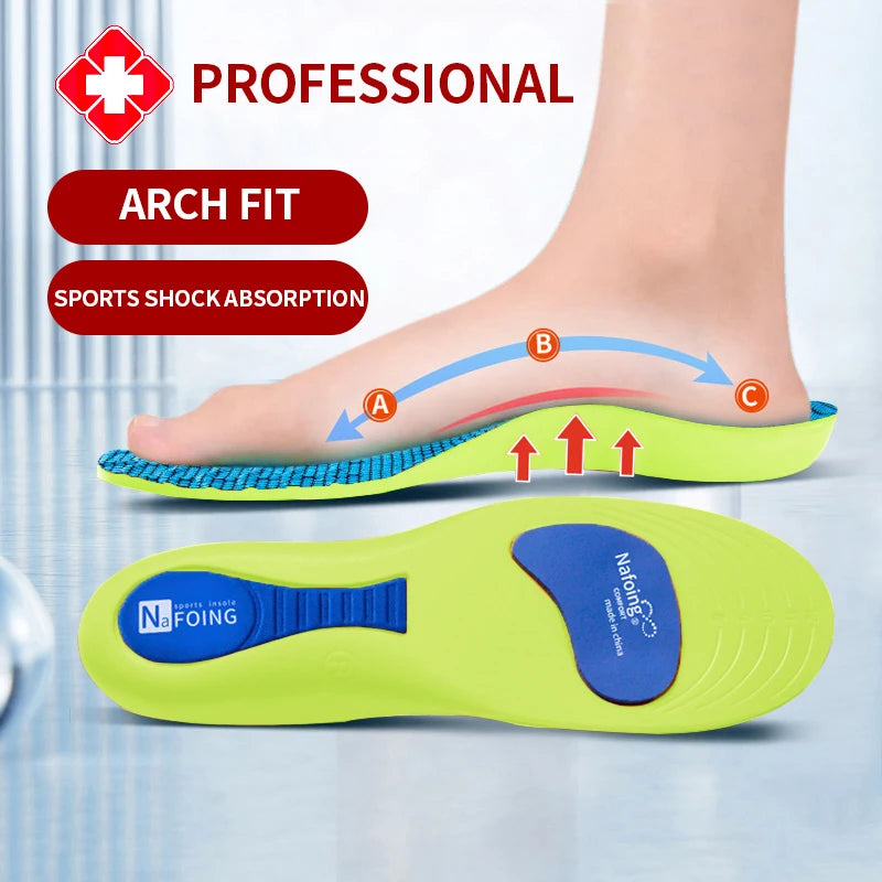 Orthopedic Insoles for Feet Sport Shock-absorbing Insole for Shoes