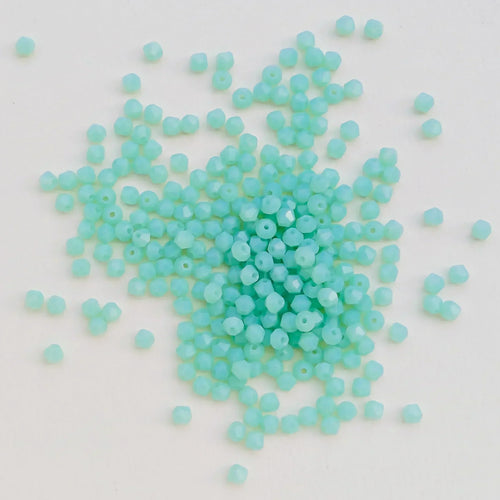 100PCS 4MM Shiny Faceted Austria Crystal Beads Bicone Beads Loose