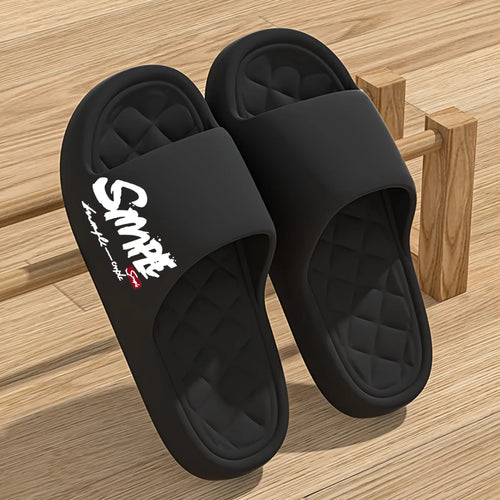 Four-Season Men's Fashion Slippers, Waterproof Non-Slip Casual Soft