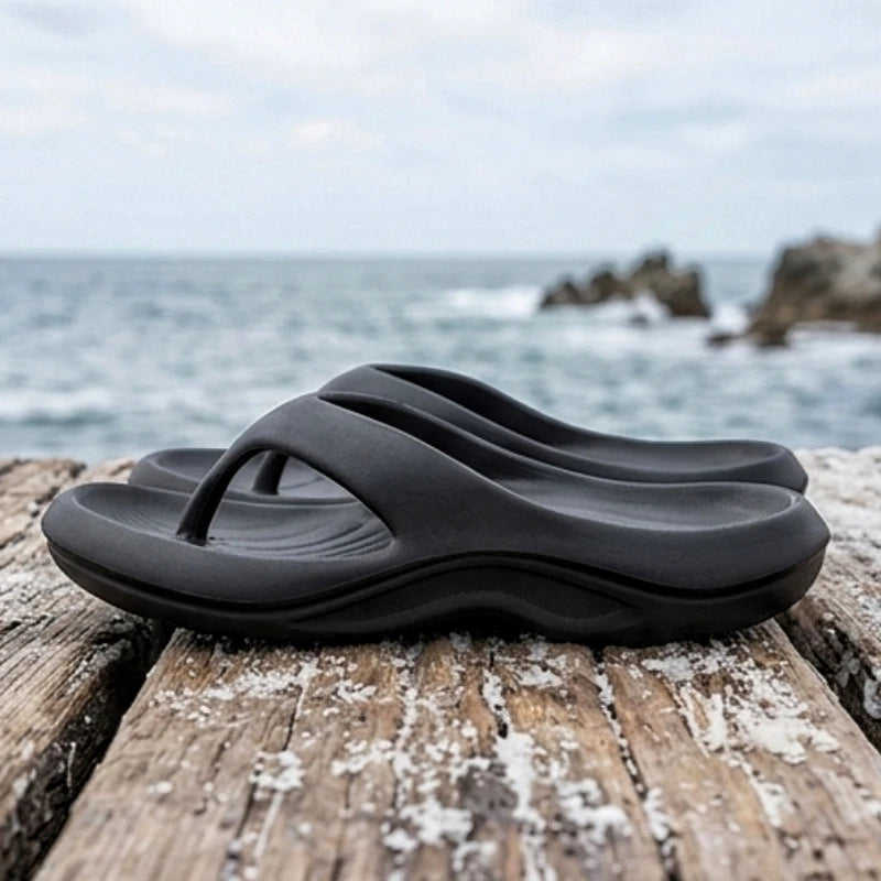 Women's Flip-Flops Streetwear Ready Indoor Anti-slip Soft Sole Durable