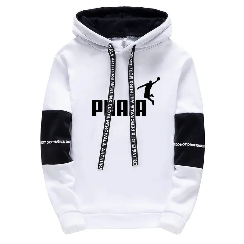 Hot Sales Mens Tracksuit Print Casual Sweatshirts Sportswear Single