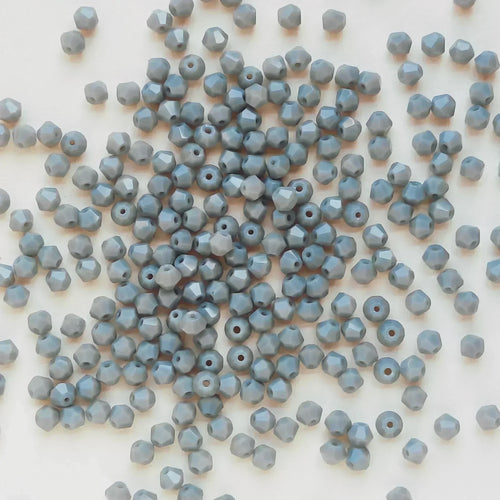 100PCS 4MM Shiny Faceted Austria Crystal Beads Bicone Beads Loose