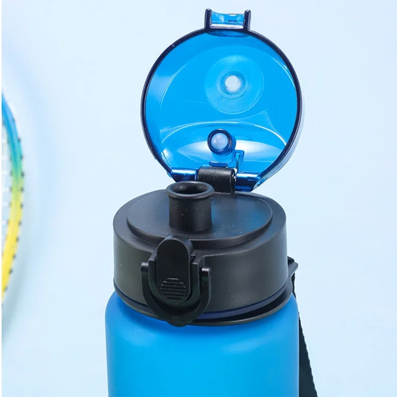 650ml Supermans Sports Water Bottle Women Men Motivational Leak Proof