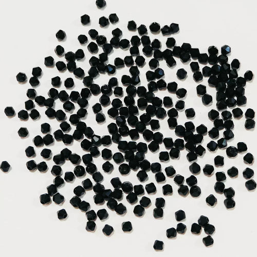100PCS 4MM Shiny Faceted Austria Crystal Beads Bicone Beads Loose
