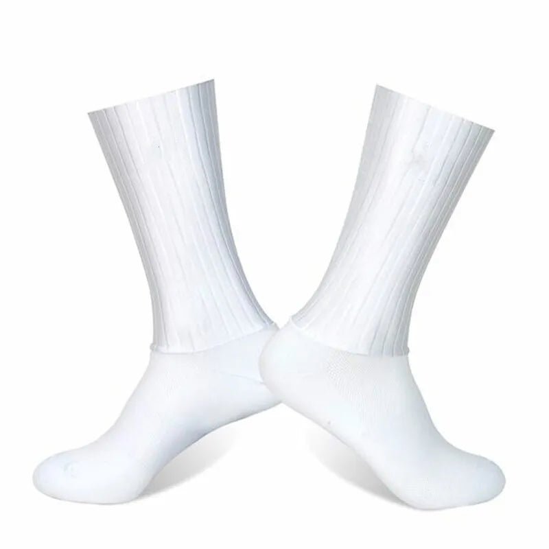 2026 New Cycling Slip Anti Silicone Summer Whiteline Aero Socks Men