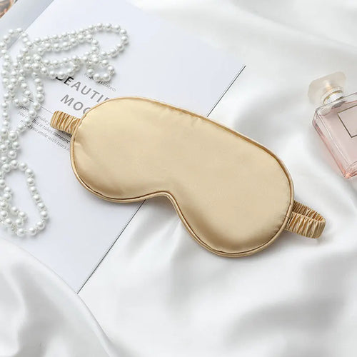Double-Sided Silk Sleeping Eyeshade Light Blocking Breathable Travel