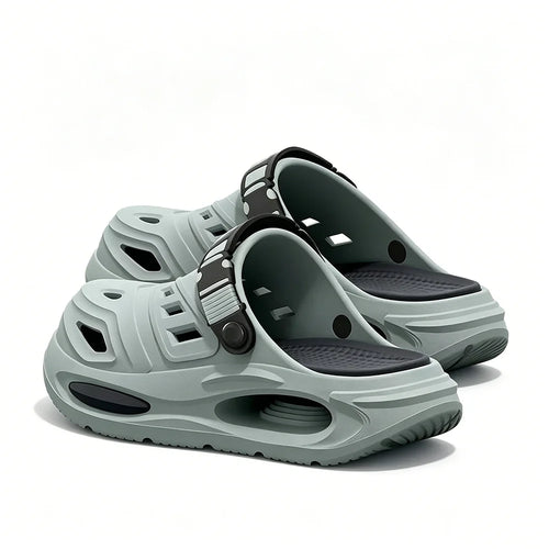 Men EVA Clogs Sandals Lightweight Non Slip Adjustable Strap Garden