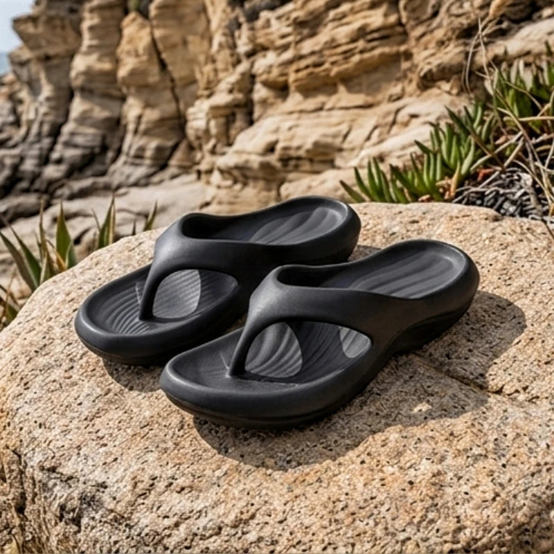Women's Flip-Flops Streetwear Ready Indoor Anti-slip Soft Sole Durable