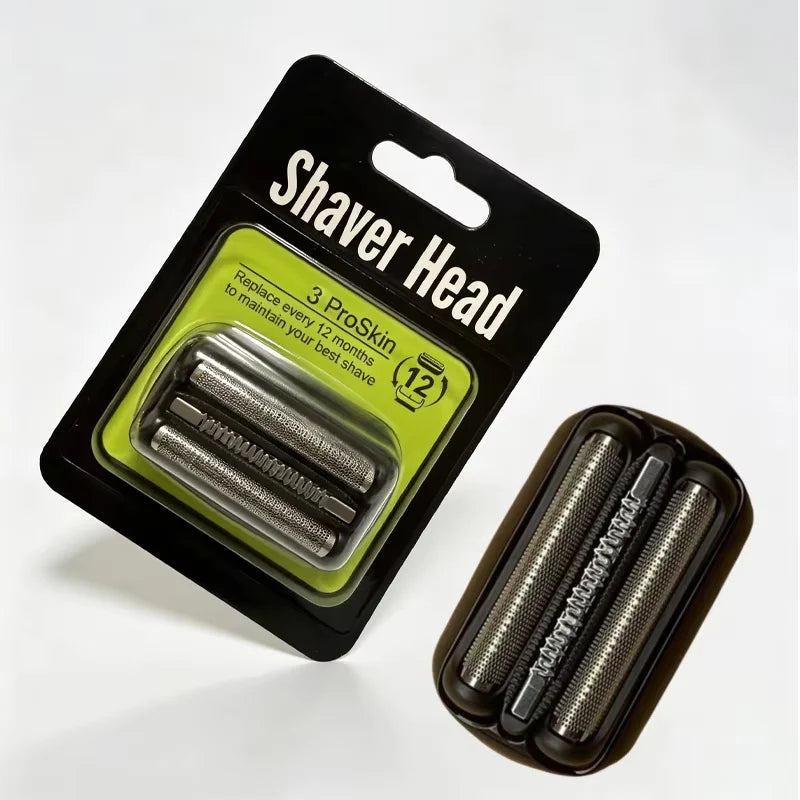 21B S3 Wet and Dry Replacement Heads for All Braun 3 Electric Shavers