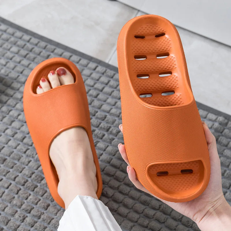 Men's Quick-Drying Anti-Slip Bath Slippers Summer Indoor Home Eva
