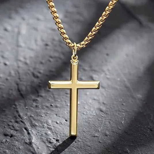 Collier Homme Spiritual Necklace - Male Minimalism Stainless Steel