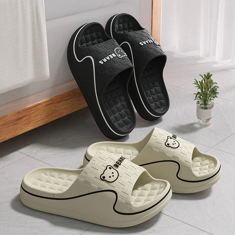 Women's Home Slippers Cute Cartoon EVA Indoor Home Bathroom Sandals