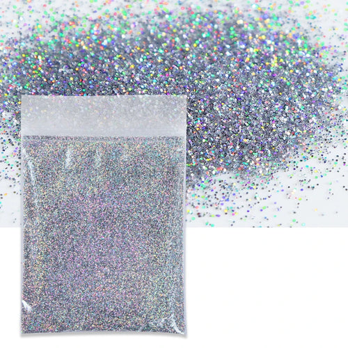 10g/Bag Holographic Fine Glitter Powder For Epoxy Filling Laser