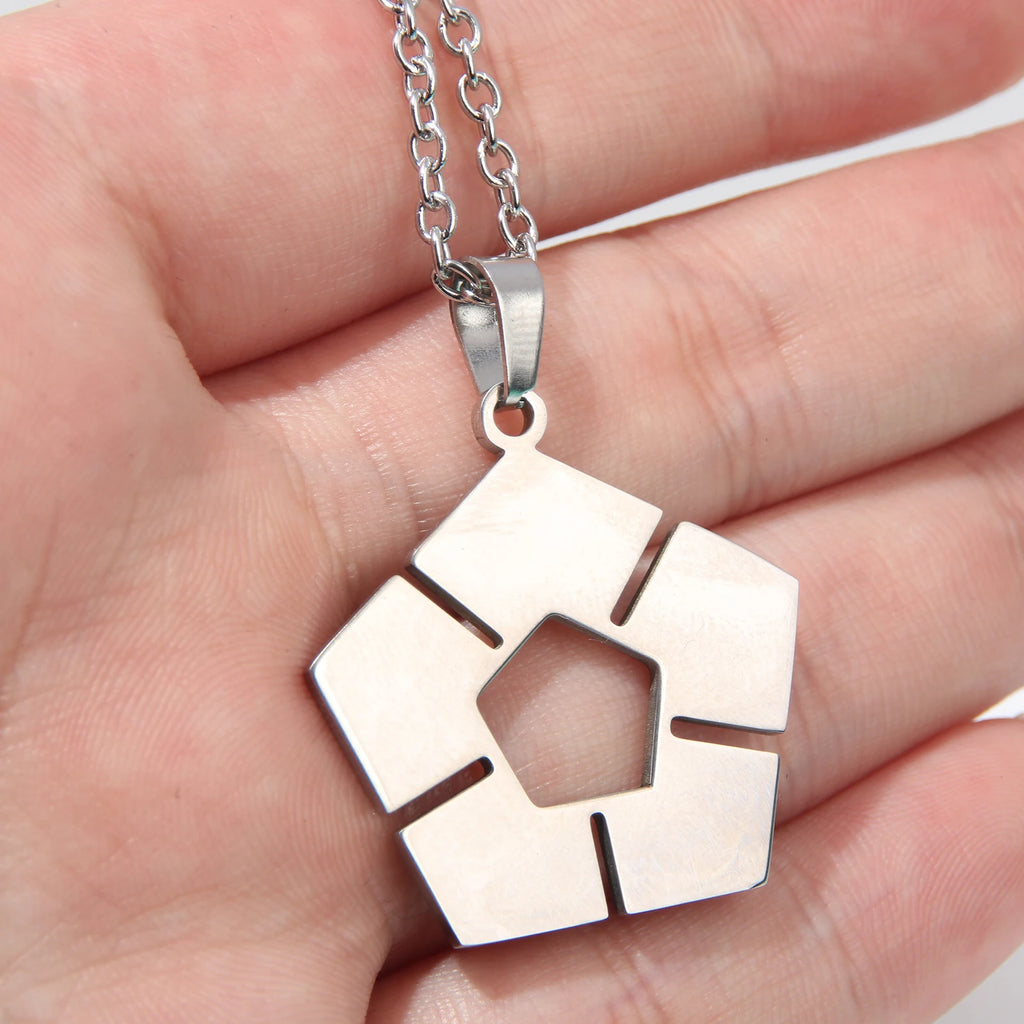 Anime BLUE LOCK Pendant Women Soccer Sign Necklaces Woman Fashion