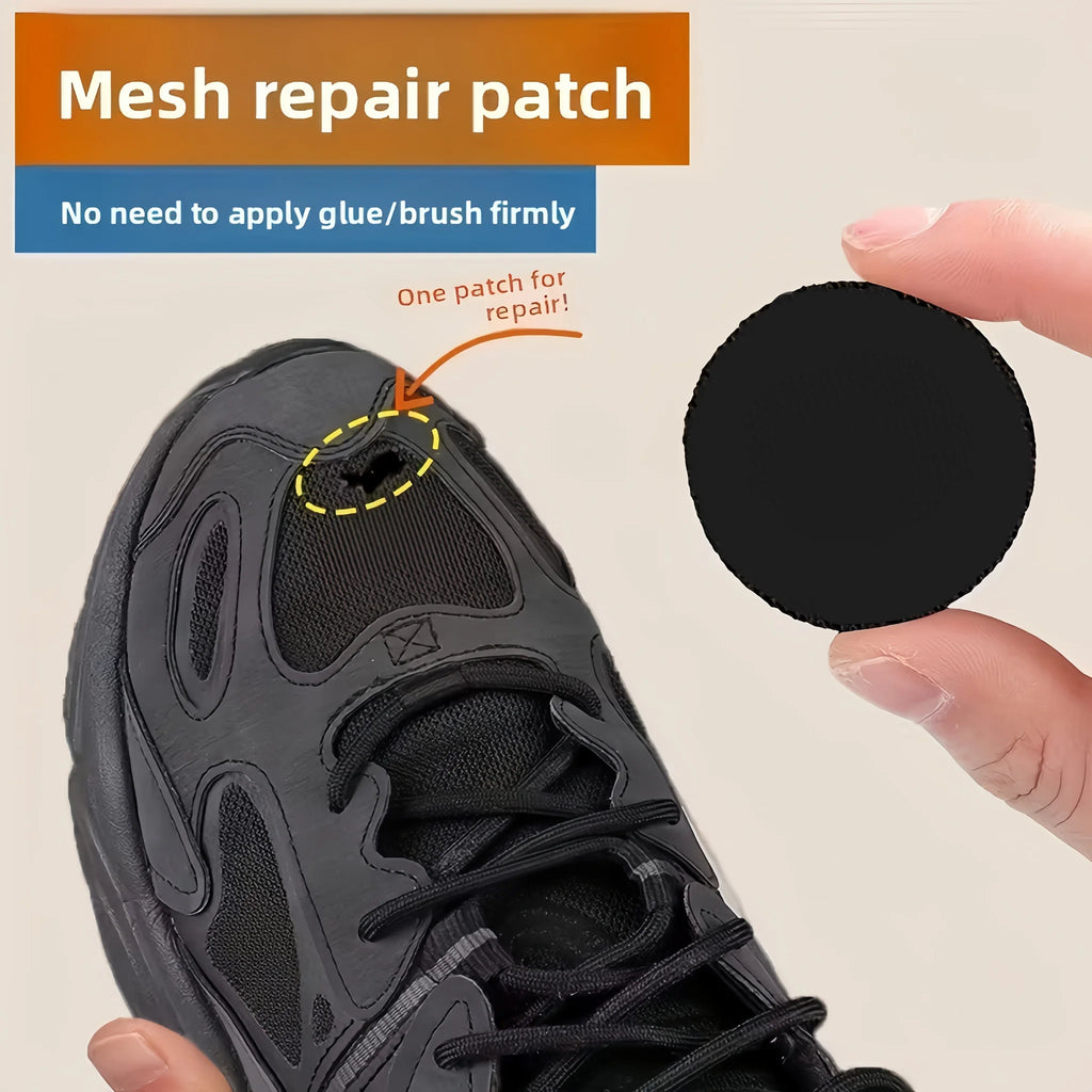 6 Pcs Self-Adhesive Shoe Patches, Strong Waterproof Repair for Holes,