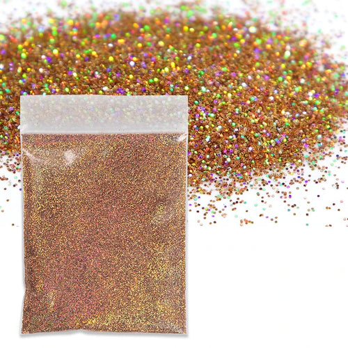 10g/Bag Holographic Fine Glitter Powder For Epoxy Filling Laser
