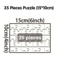 35/300/500/1025pcs Personalized Custom Photo Puzzle Friend Upload
