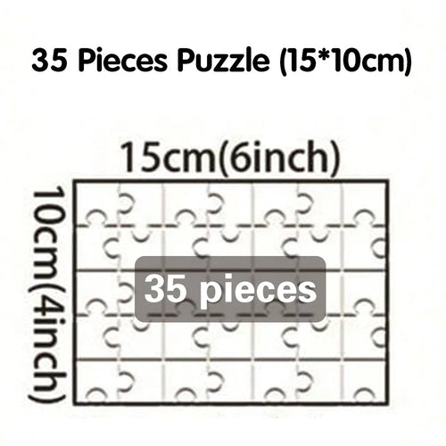 35/300/500/1025pcs Personalized Custom Photo Puzzle Friend Upload