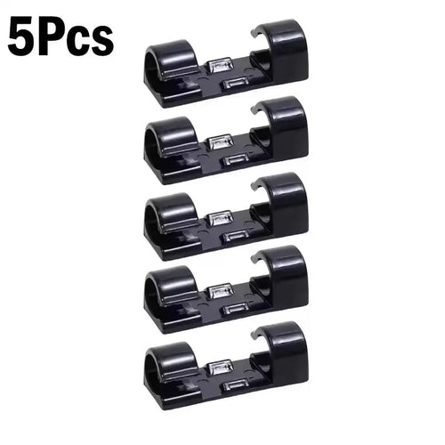 Cable Clips Organizer Drop Wire Holder Cord Management Self-Adhesive
