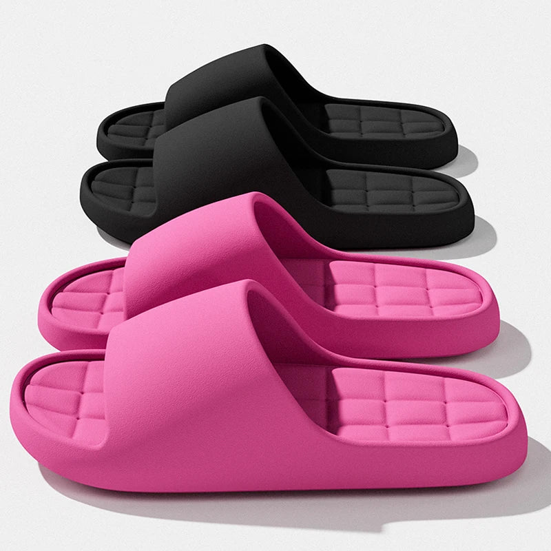 Man Fashion Slippers Solid Beach Sandals Summer Non Slip Lightweight