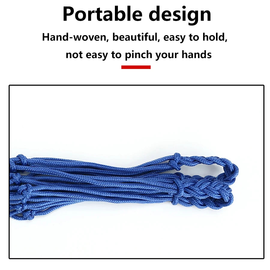 Basketball Net Bag Thick Woven Net Basketball Storage Durable Nylon