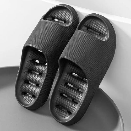 Men's Quick-Drying Anti-Slip Bath Slippers Summer Indoor Home Eva