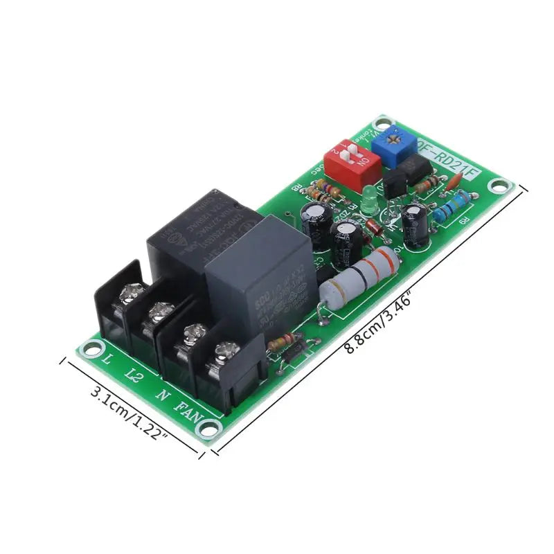 AC100V-220V Adjustable Timer Control Relay Module Turn Off Delay