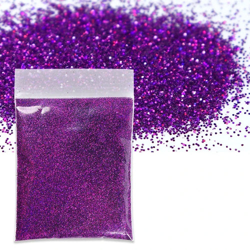 10g/Bag Holographic Fine Glitter Powder For Epoxy Filling Laser