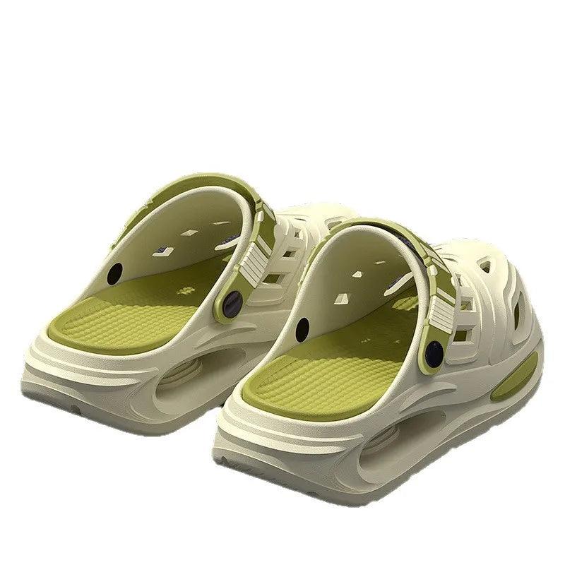 Men's and Women's Cave Shoes Fashion Breathable Sandals with Removable