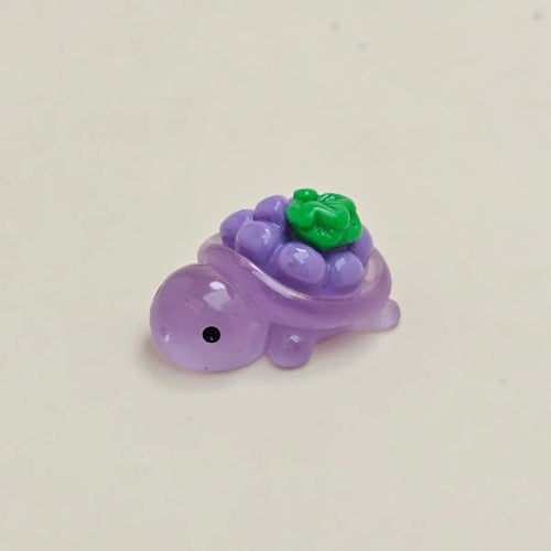 Glow in The Dark Fruit Turtle Resin Charms: DIY Craft Supplies