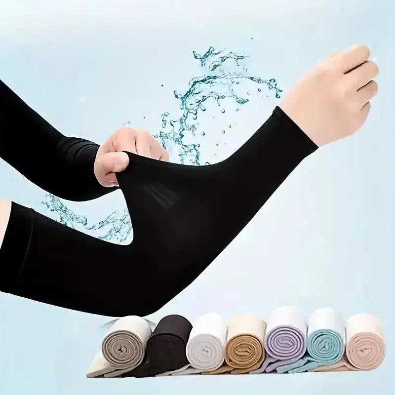 1 Pair Cooling Arm Covers for Men and Women Summer Sun Protection
