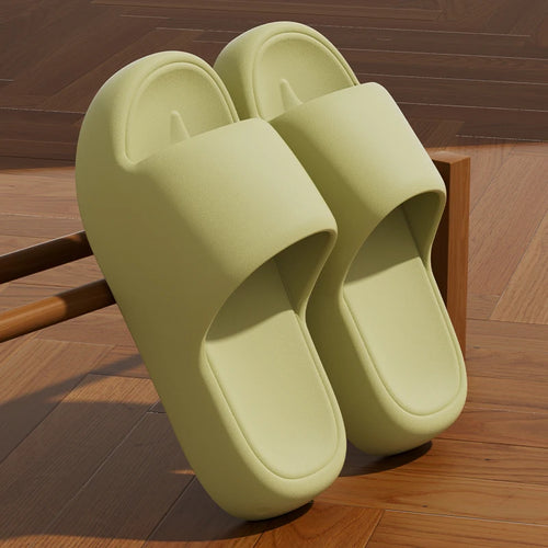Unisex Non Slip Bathroom Home Slippers Soft Sole EVA Pillow Slides