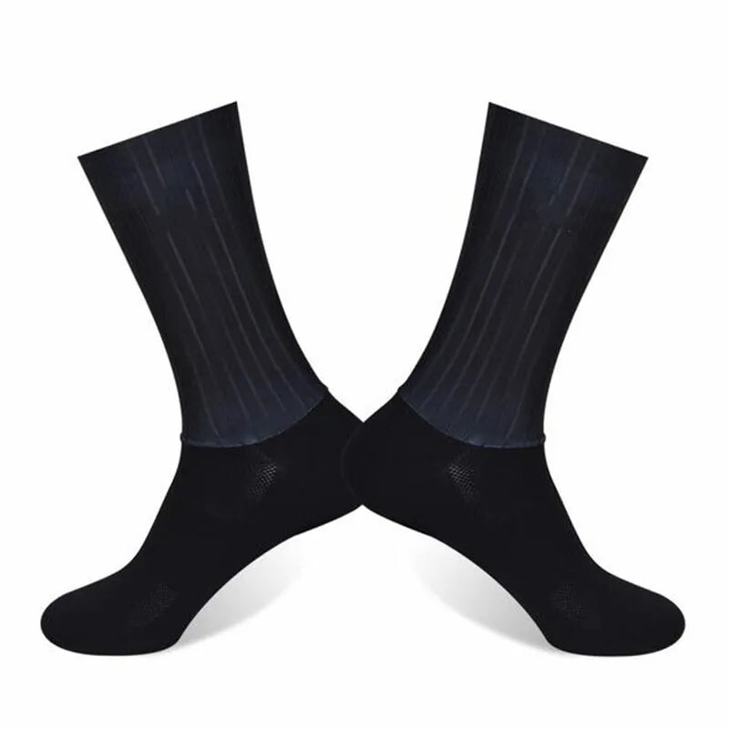 2026 New Cycling Slip Anti Silicone Summer Whiteline Aero Socks Men