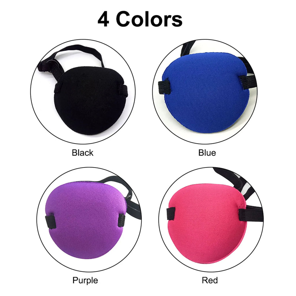 Creative One-Eyed Pirate Eye Patch 3D Monocular Eye Patch Adjustable
