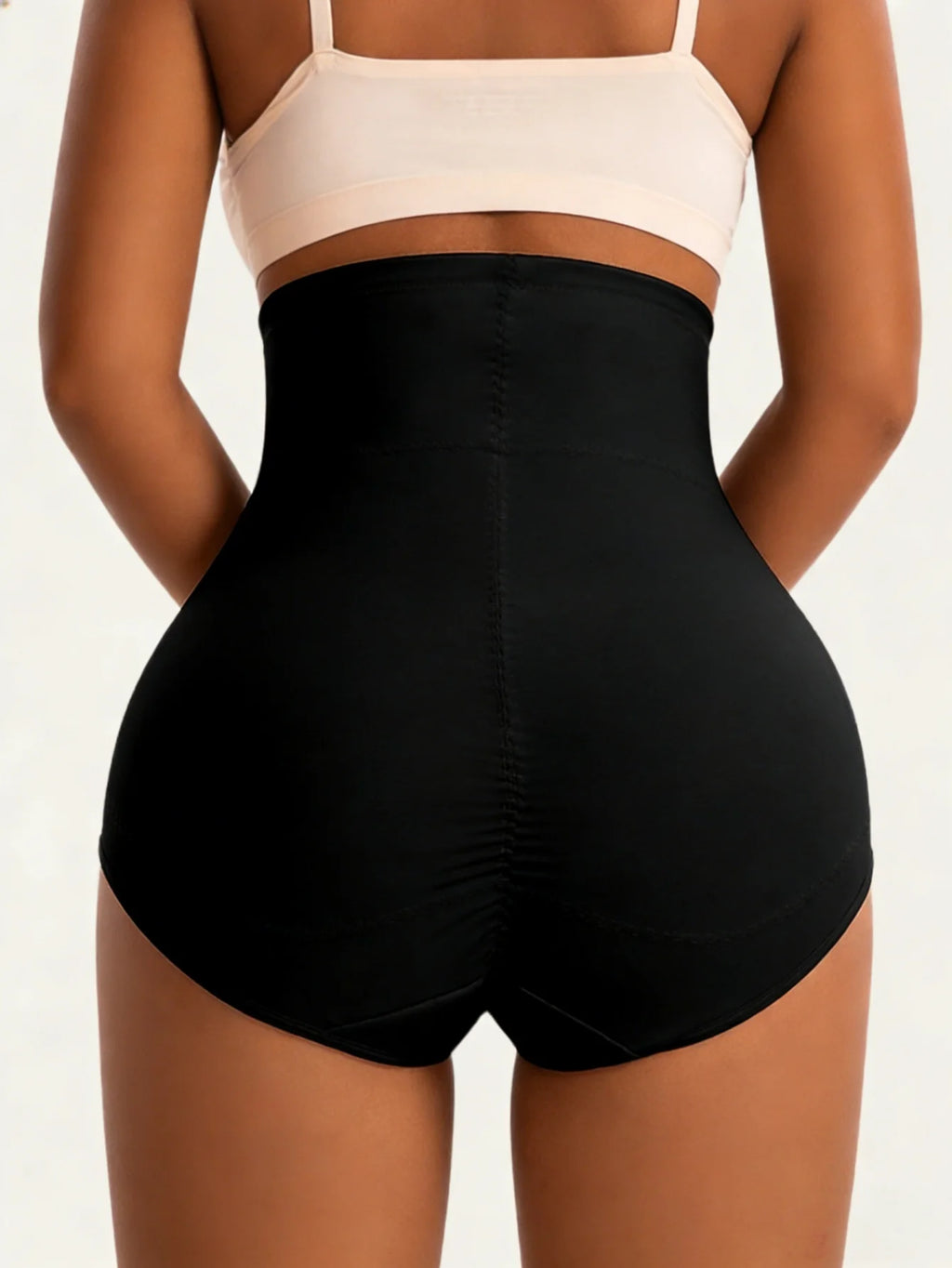 1pc Women High Cinched Waist Shaping Pants, Butt Lifting, Breathable