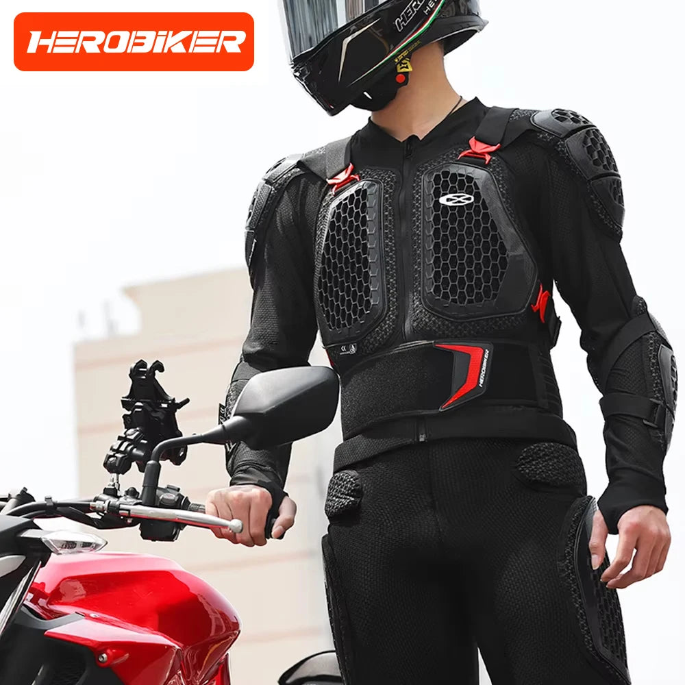 Motorcycle Armor Jacket Protective Pants Ventilated Abrasion-Resistant
