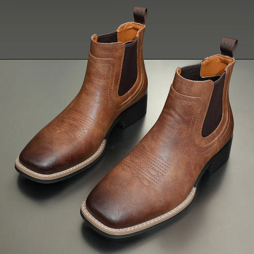 Men's Fashion Chelsea Boots in Three Colors, Comfortable and Versatile