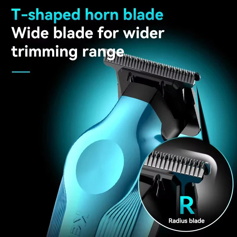 Kemei KM-264 Rechargeable Electric Hair Clipper High Speed Motor