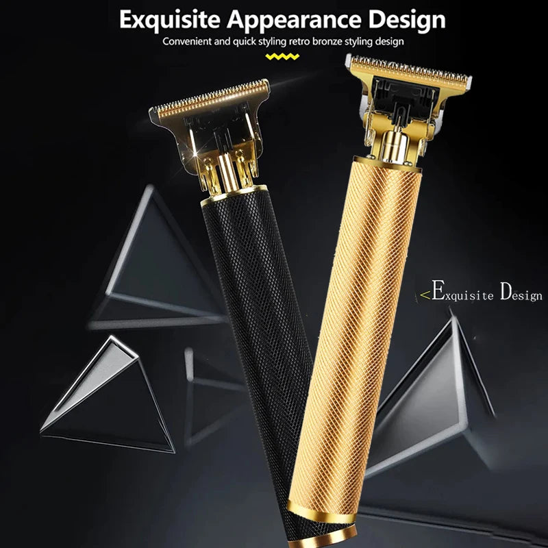 Professional T9 Hair Clipper For Mens USB Fast Rechargeable Beard Care